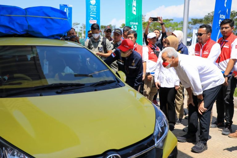Rest Area Fungsional Pemprov Jateng Dilengkapi Stasiun Pengisian Kendaraan Listrik Umum
