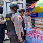 Antisipasi Penipuan, Polres Kudus Pantau Penyedia Jasa Penukaran Uang Baru