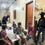 Asik Pesta Miras, Tim Sparta Tangkap 4 Warga Gede Panularan Laweyan