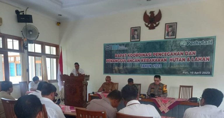 Antisipasi Insiden Karhutla, Perhutani Gelar Rakor Hadapi Kemarau