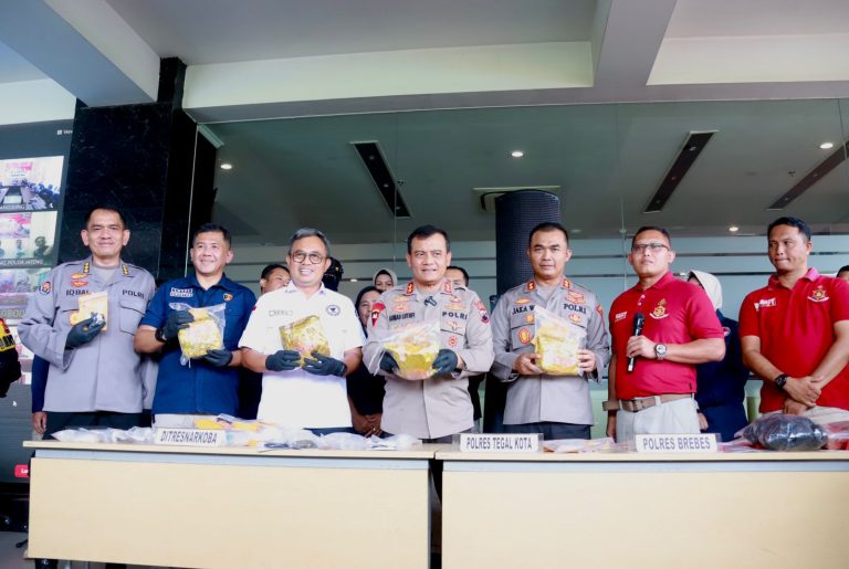 Gelar Operasi Bersinar Candi 2023, Polda Jateng Amankan 5 Kg Sabu dan 287 Tersangka