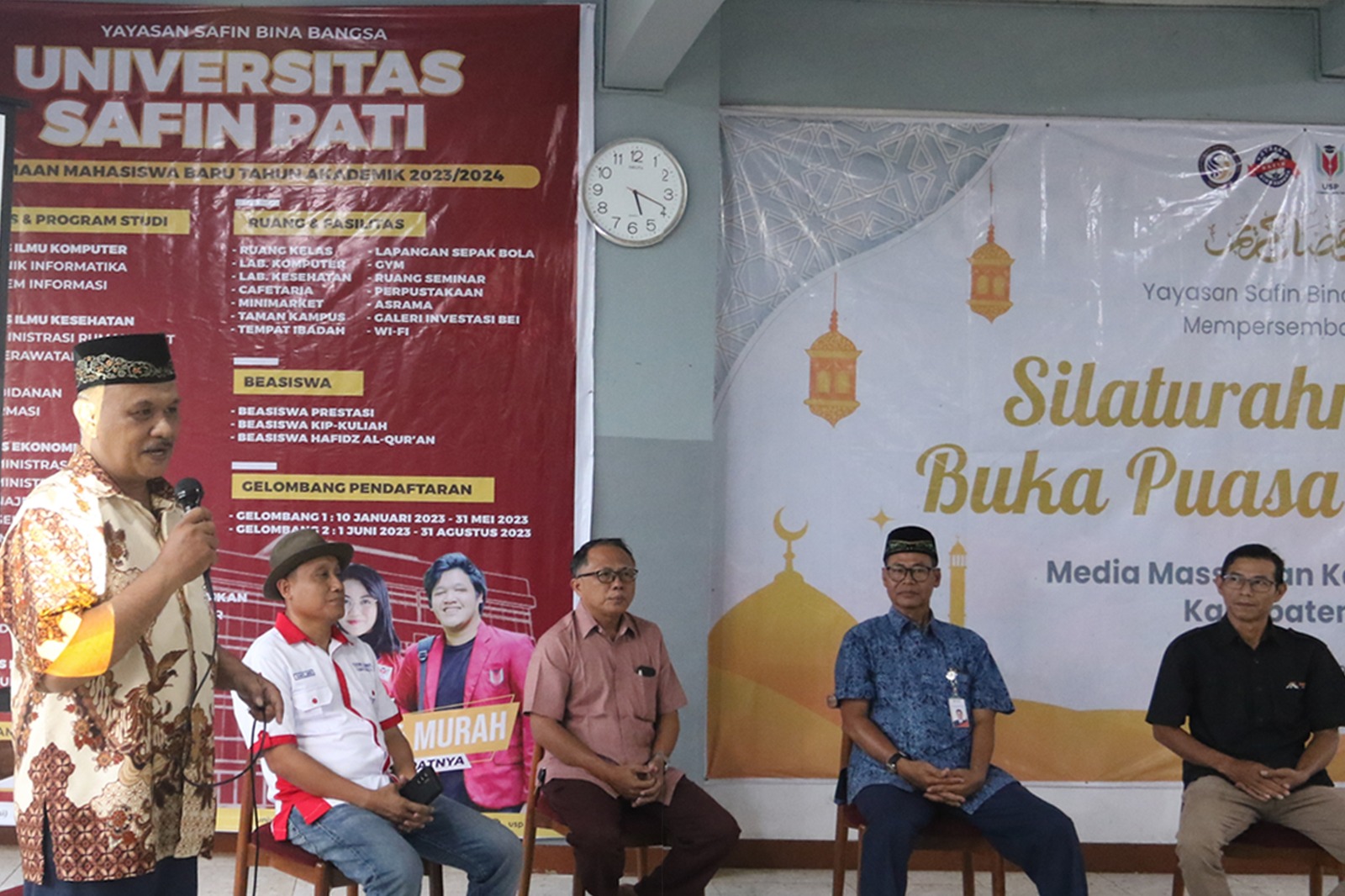 Pererat Tali Silaturahmi, USP Ajak Awak Media dan Karang Taruna Pati Buka Bersama