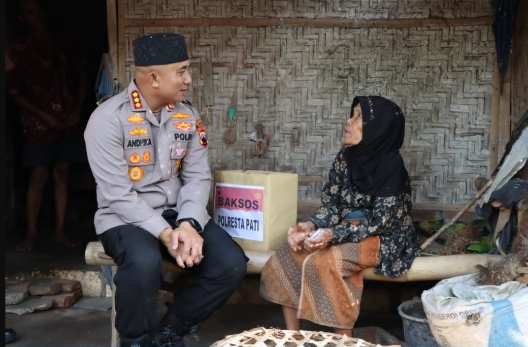 Gelar Ramadhan Berbagi, Polresta Pati Salurkan Bantuan Sembako