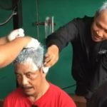 Ganjar Ditetapkan Jadi Capres, 17 Kader PDIP Solo Cat Rambut Warna Putih