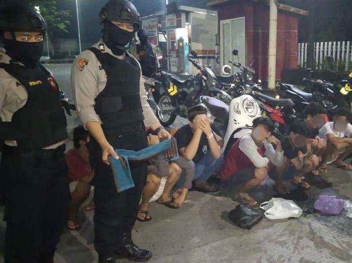 Meresahkan Warga, 11 Remaja Perang Sarung Diamankan Tim URC Muria