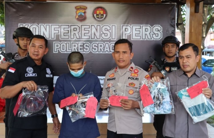 Polsek Sambungmacan Sragen Ungkap Kasus Curanmor