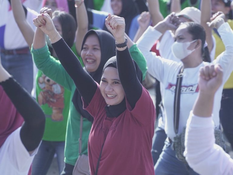 Ribuan Pekerja Padati Alun - alun Kidul Boyolali Peringati Hari Buruh
