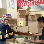 Cegah Penyakit Masyarakat, Polres Tegal Kota Amankan Ratusan Botol Miras