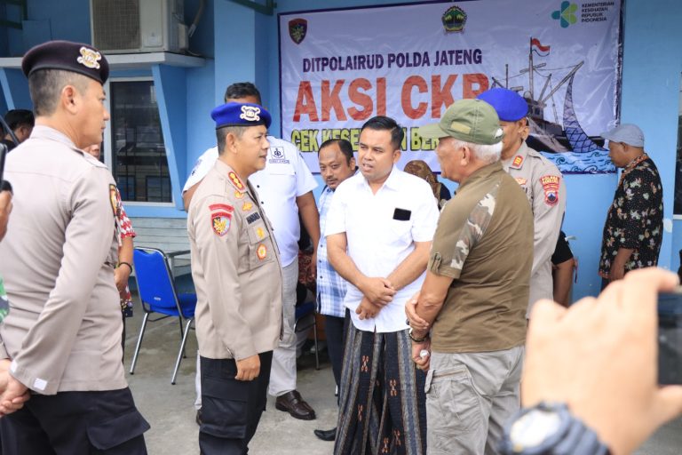 Dir Polairud Polda Jateng Gelar CKB, Tekan Angka Kematian Nelayan Akibat Sakit Saat Berlayar