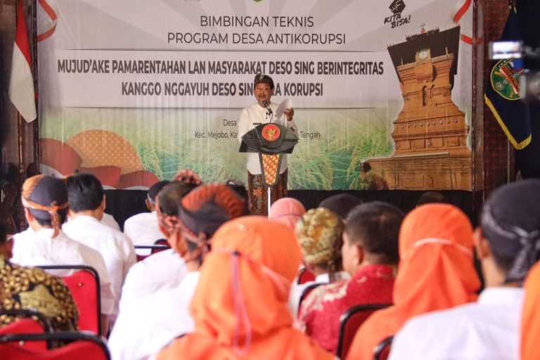 Perangkat Desa Diminta Kesadaran akan Pentingnya Pemberantasan Korupsi