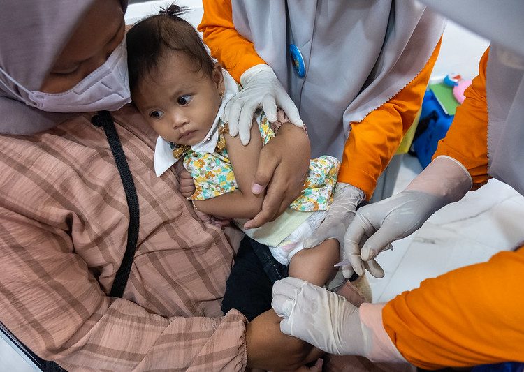 Kemenkes Kejar Suntikan Imunisasi Ganda untuk Cegah Campak