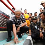 Warga Desa Keseneng Sambut Ganjar, Jembatan Bantuan Jateng Hampir Rampung