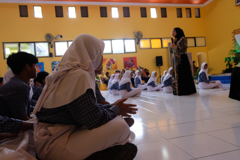 SMP N 1 Parakan dan SMP N 6 Temanggung, Jadi Lokasi Sosialisasi Jo Kawin Bocah