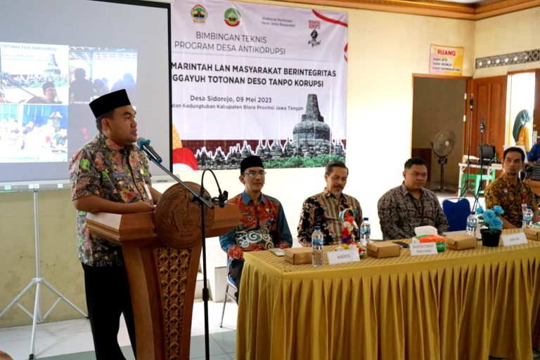 Galakkan Desa Anti Korupsi, 16 Desa di Blora Jadi Pilot Project