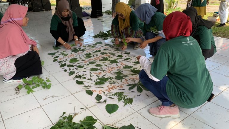Disparpora Kabupaten Magelang Gelar Pelatihan Ecoprint