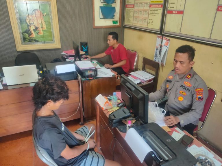 Pelaku Curanmor Milik Warga Sambungmacan Diringkus Polisi