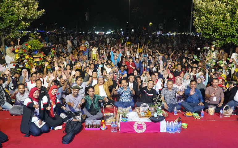 Ribuan Masyarakat Jepara Padati Puncak Perayaan Hardiknas 2023