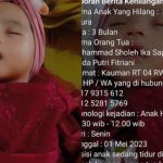 Ditinggal Orang Tua, Bayi Berusia 3 Bulan di Pati Menghilang