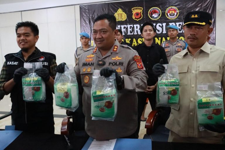 Polisi Musnahkan Barang Bukti Narkoba Capai Rp10 M di Bogor