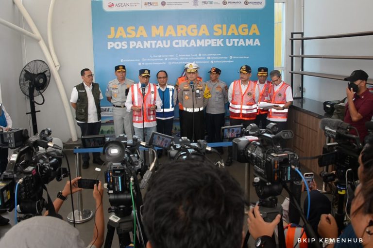 Pergerakan Kendaraan pada Puncak Arus Balik Kedua Lancar dan Terkendali