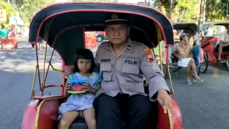 Dua Bocah yang Terpsah di CFD Bertemu Kembali dengan Ortunya