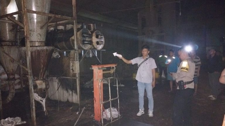 Polisi Ungkap Dugaan Penyebab Kebakaran Gudang Batok Kelapa