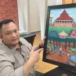 Karya Lukisan Anak SLB Lasem, Buat Kapolres Rembang Terpukau