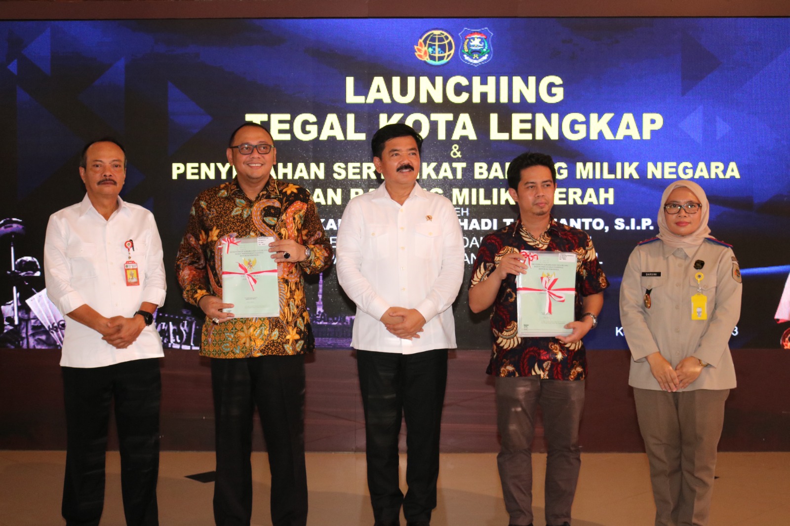 Kota Tegal Dideklarasikan Sebagai Kota Lengkap ke-4 Se-Indonesia