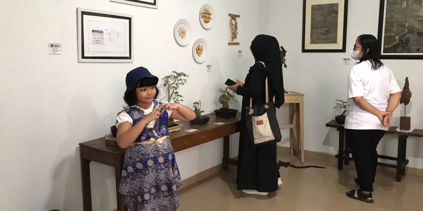 DFI Gabus Gelar Pameran “Bomah Mburi” di Sekretariat Teater Gong