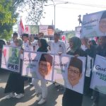 PKB Grobogan Daftarkan Bakal Calegnya dengan Naik Odong-odong