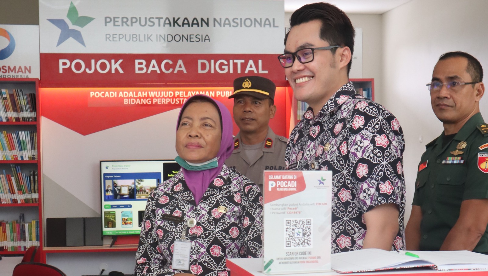 Tingkatkan Literasi, Pojok Baca Digital (Pocadi) di Purworejo Diresmikan