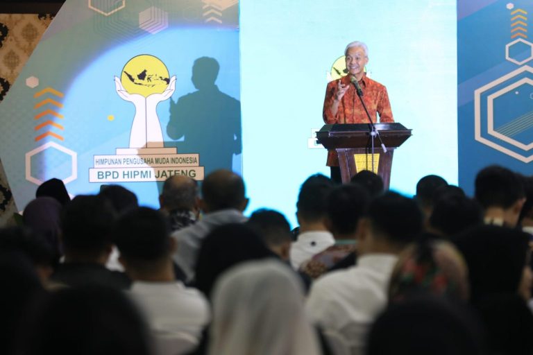 Belum Ada 4 Persen Pengusaha Muda, Ganjar Minta HIPMI Dampingi Entrepreneur Baru