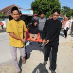 HKB 2023: BNPB Gelar Simulasi Evakuasi Banjir Bagi Warga Blora