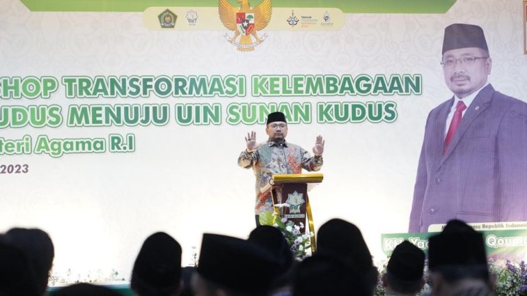 Menag: Tidak Ada Alasan Lagi yang Menghambat IAIN Kudus Bertransformasi Menjadi UIN