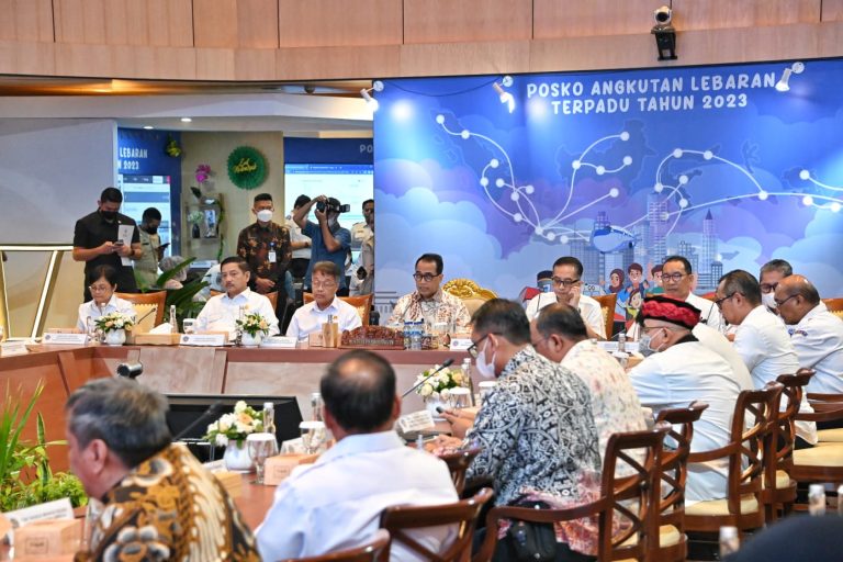 Menhub Resmi Menutup Posko Angkutan Lebaran Terpadu 2023