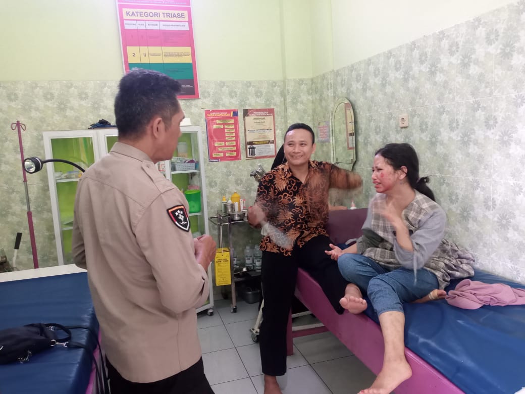 Baju Terbelit Rantai Sepeda Motor, Warga Kemangkon Nyungsep