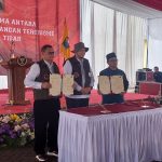 Kepala BNPT Komjen Pol Rycko Amelza Dahniel mengunjungi Bansari, Temanggung, Sabtu (06/05). (Foto: Dok Pemkab Temanggung)