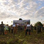 Pemkab Cilacap Bersama TNI-Polri Dukung Penanaman Mangrove Serentak
