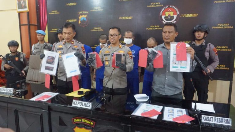 Polres Purbalingga Ungkap Kasus Penipuan, Empat Pelaku Napi di Lapas Jawa Timur