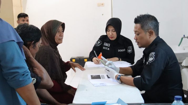 Tim DVI Bid Dokkes Ambil Sampel DNA Keluarga ABK Brebes Korban Kapal Cina Tenggelam