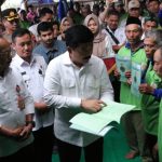Menteri ATR/BPN Serahkan Langsung 562 Sertipikat Redistribusi Tanah di Pemalang