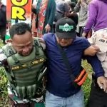 TNI-Polri dan Warga Bantu Evakuasi Penumpang Bus Terguling