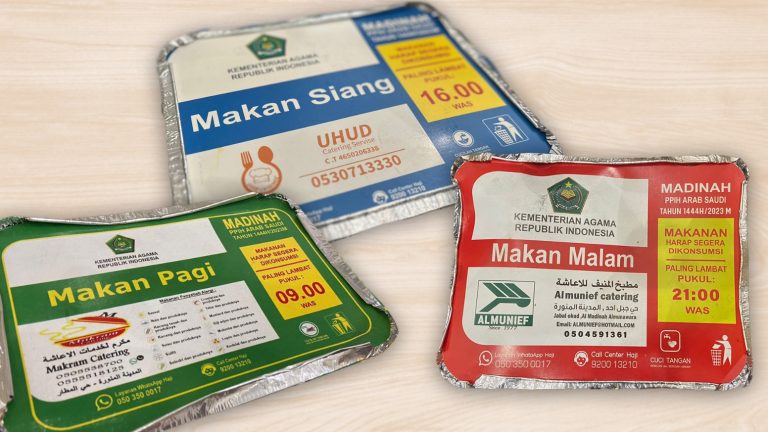 Jatah Makan Tiga Kali Tiap Hari, Jemaah Diharap Perhatikan Batas Waktu Konsumsi