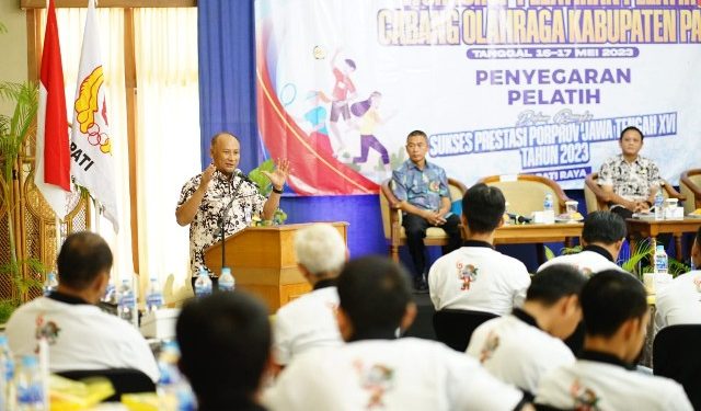 Matangkan Persiapan Porprov, Koni Pati Gelar Workshop Pelatih