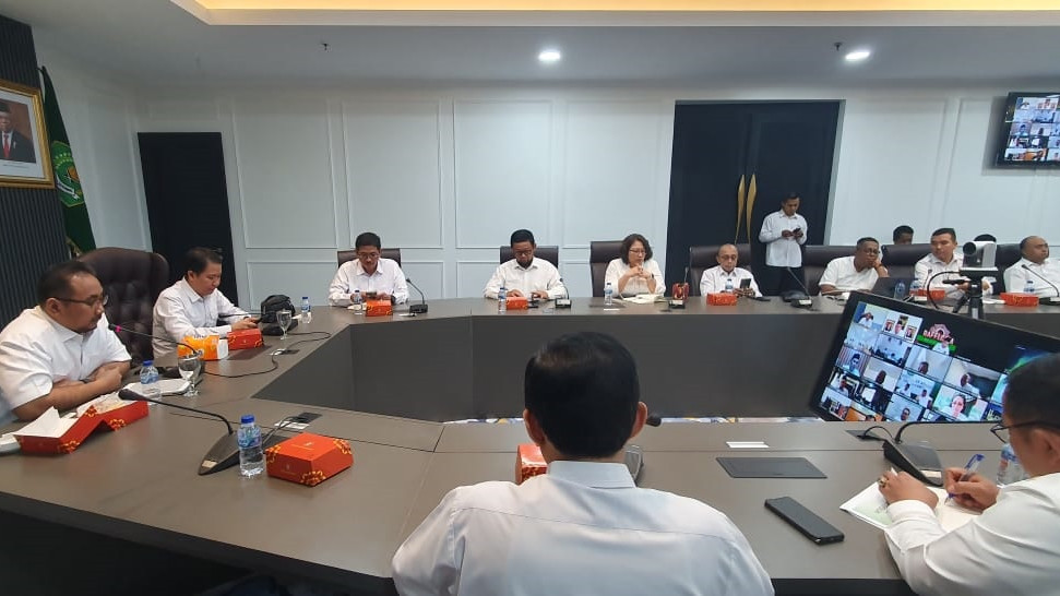 Menag pimpin rakor persiapan penyelengaraan ibadah haji 1444H/2023M