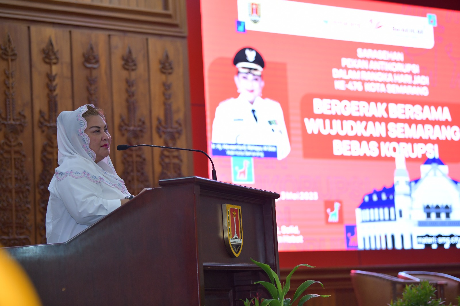 Sarasehan Anti Korupsi, Mbak Ita Dorong Penanaman Kejujuran Sejak Dini