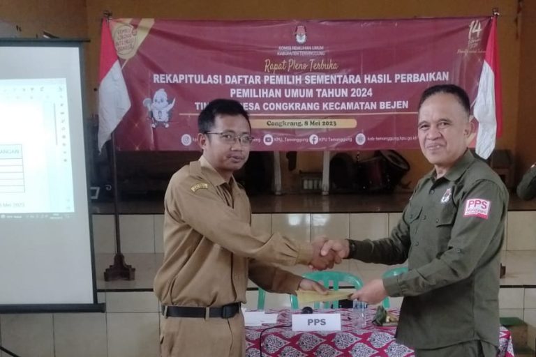 Rapat Pleno Rekapitulasi Daftar Pemilih Hasil Perbaikan DPS, Digelar Secara Berjenjang