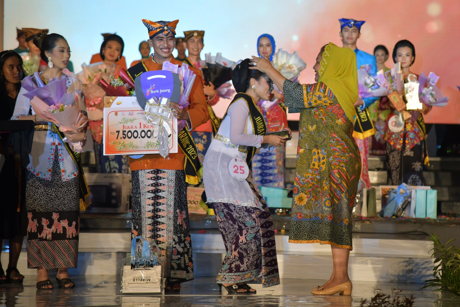Nurul Amany dan Muhammad Assegaf Denok Kenang 2023 Kota Semarang