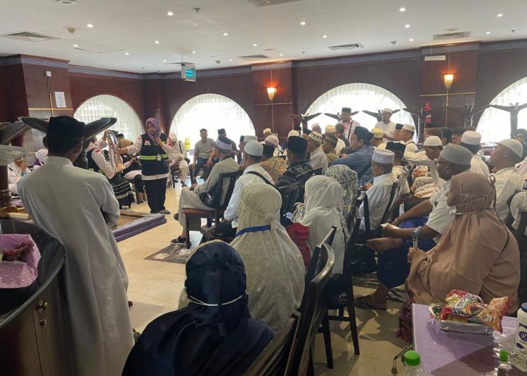 Langsung Datangi Hotel Jemaah Haji, Tim Promkes Upayakan Promotif dan Preventif