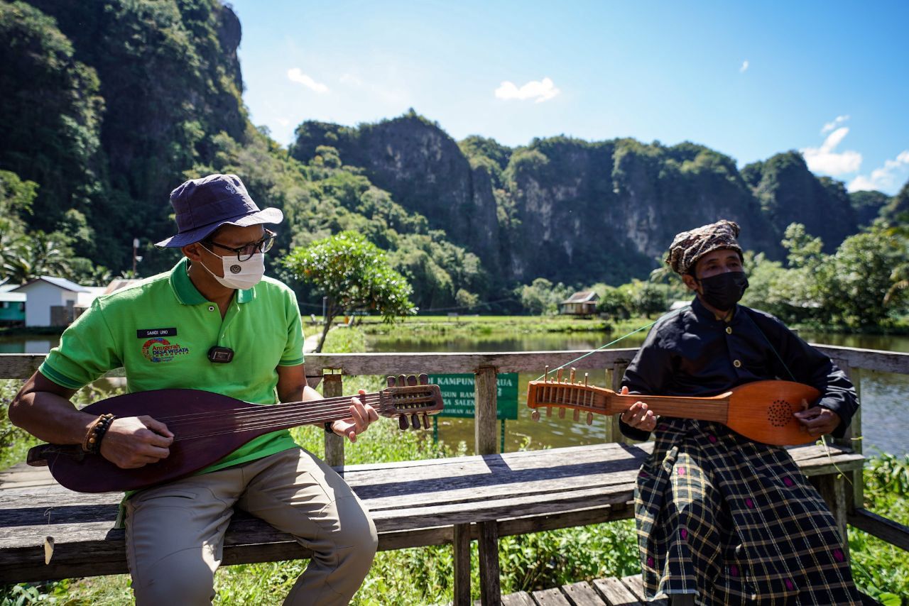 Menparekraf Apresiasi 4 Geopark Indonesia Masuk Jaringan Unesco Global Geopark